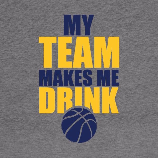 NBA Indiana Pacers Drink by SillyShirts